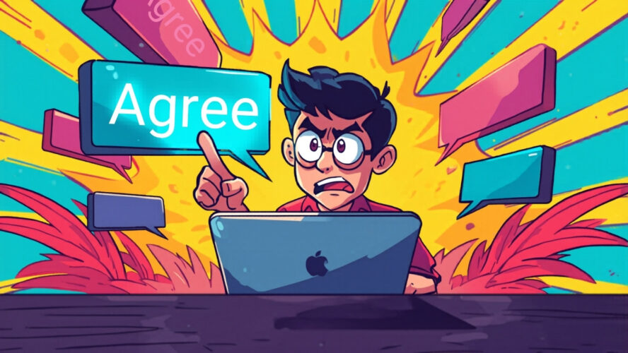 Por que ‘Concordo com os Termos de Serviço’ é o maior blefe da internet