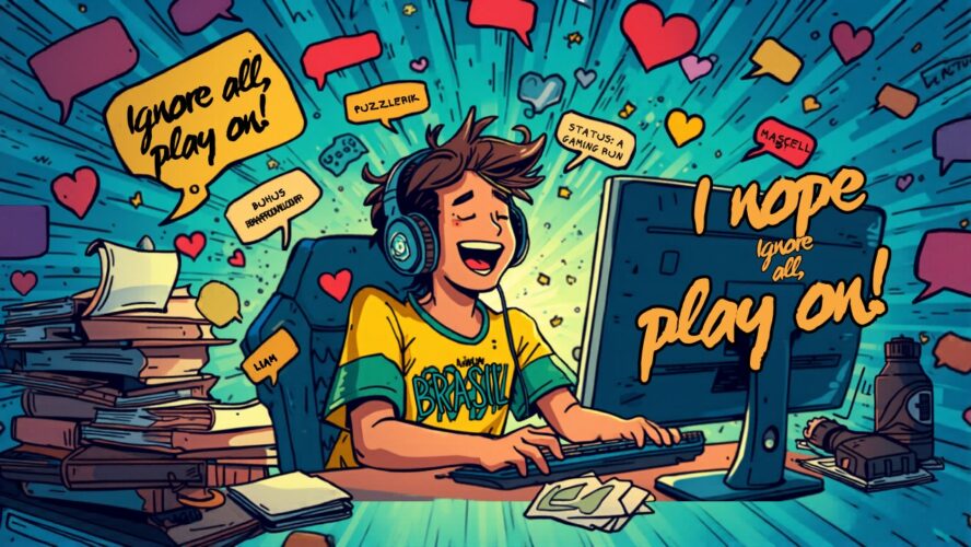 Que Streamer Fica Olhando Para Câmera — Sem Olhar Para Chat e Fingindo Não Ver Mensagens