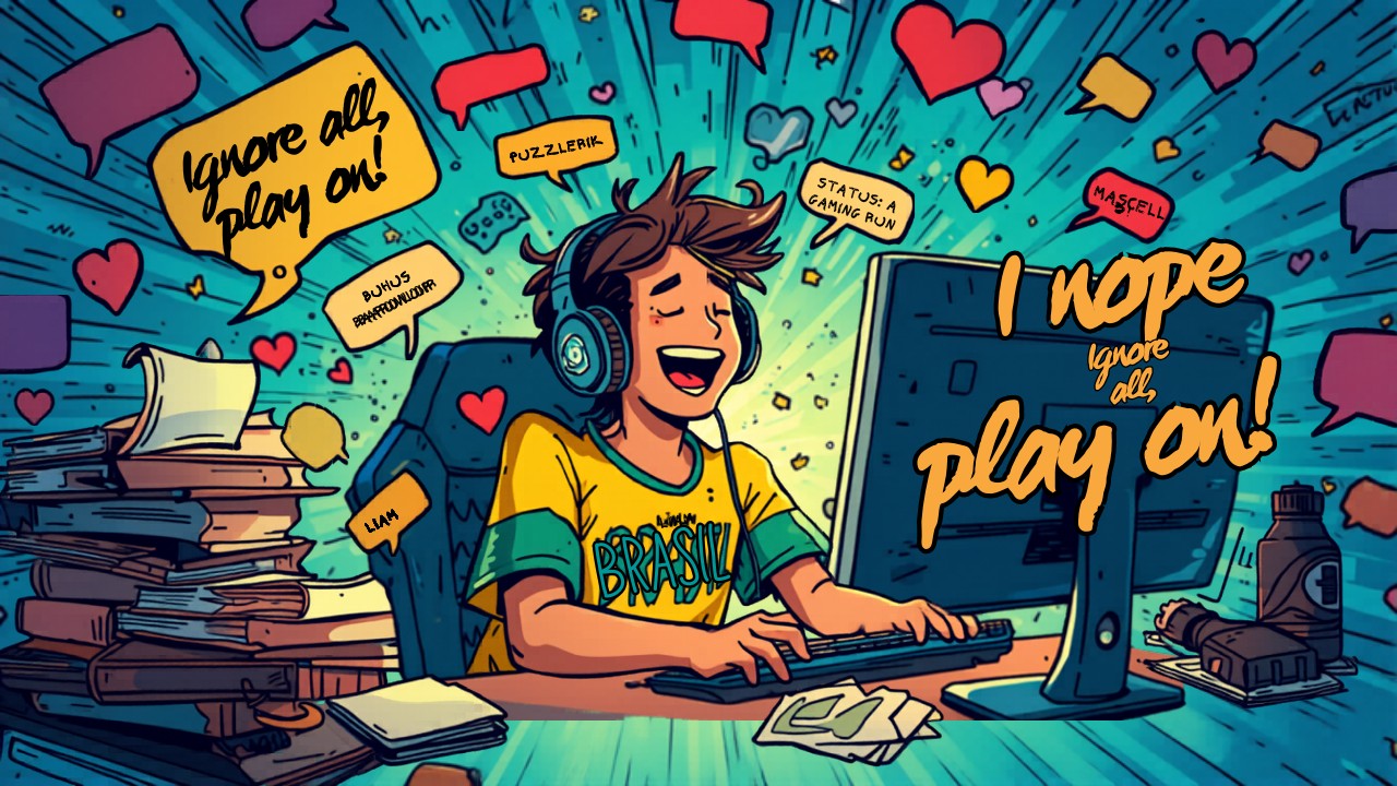 Que Streamer Fica Olhando Para Câmera — Sem Olhar Para Chat e Fingindo Não Ver Mensagens