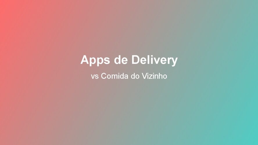 Por que você tem 47 apps de delivery mas ainda pede comida pro vizinho 🍕