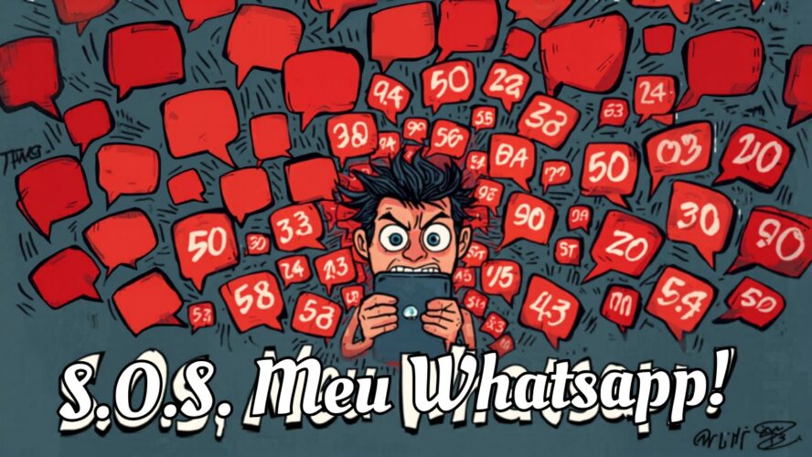 Por que você tem 500+ notificações do WhatsApp — Mas Abre o App Convencido de Que Vai Ler Todas Hoje